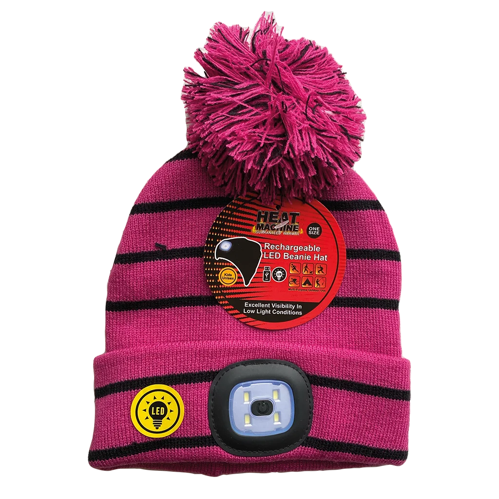 Heat Machine Childrens LED Light Hat - Assorted Colours 3369 - image 6