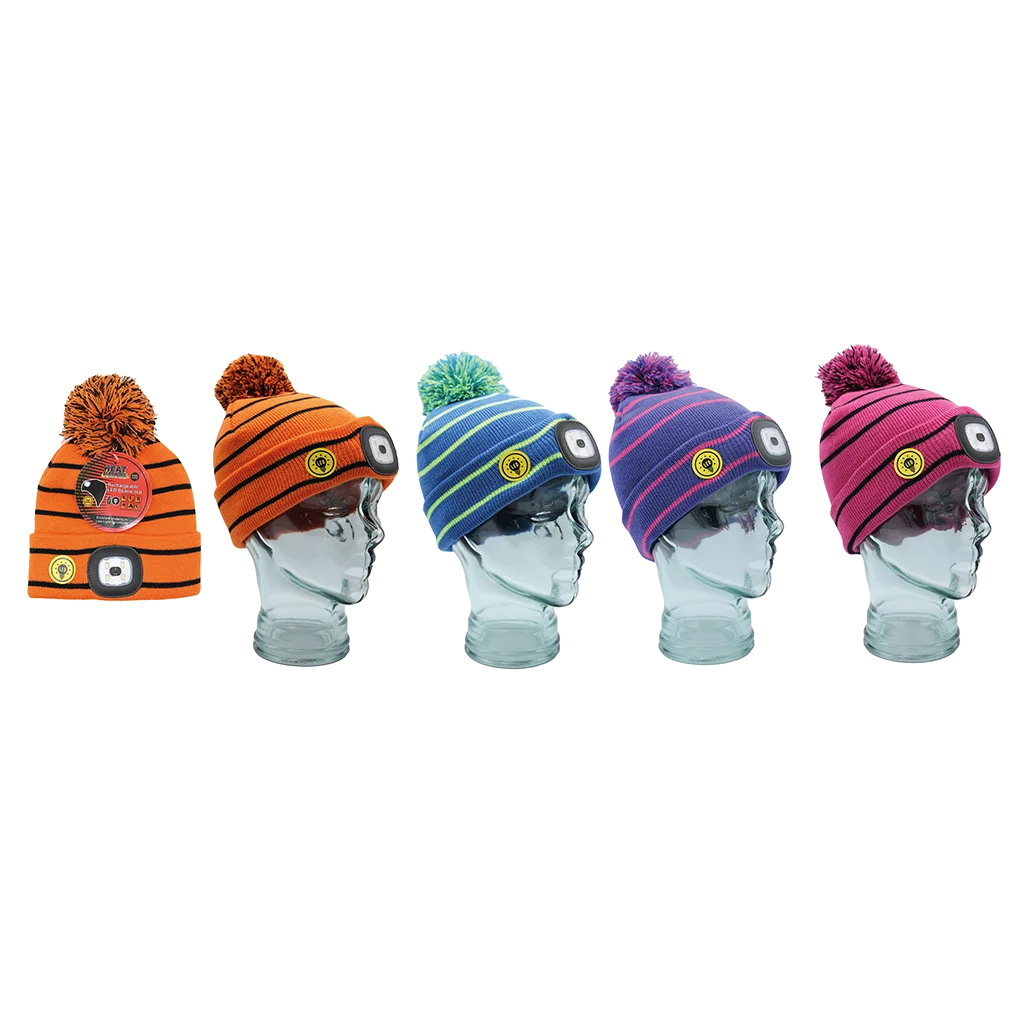 Heat Machine Childrens LED Light Hat - Assorted Colours 3369 - image 9