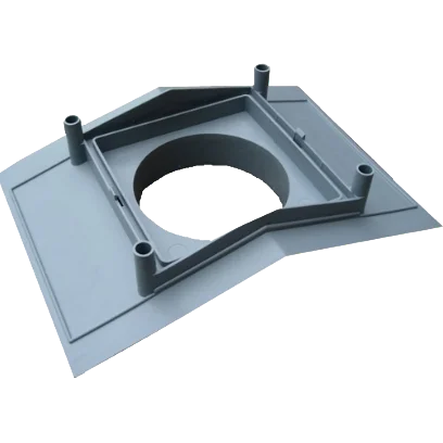 Roof Ridge Vent Cowl Adaptor Grey 3547440