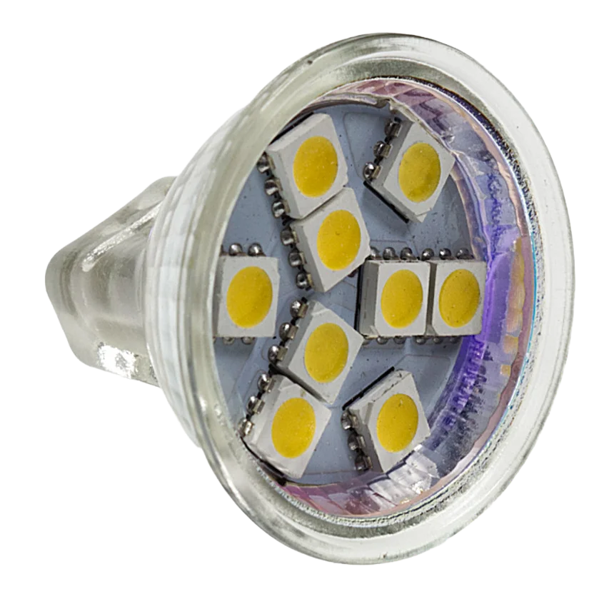 W4 12V 9SMD MR11 Dichroic Bulb