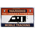 W4 Caravan Tracking Fitted Sticker 37108