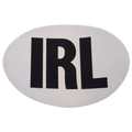 W4 Large Oval IRL Sticker 37163