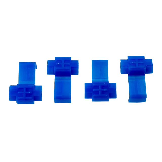 W4 Self Stripping Cable Connector - Blue (4 pack) 37506
