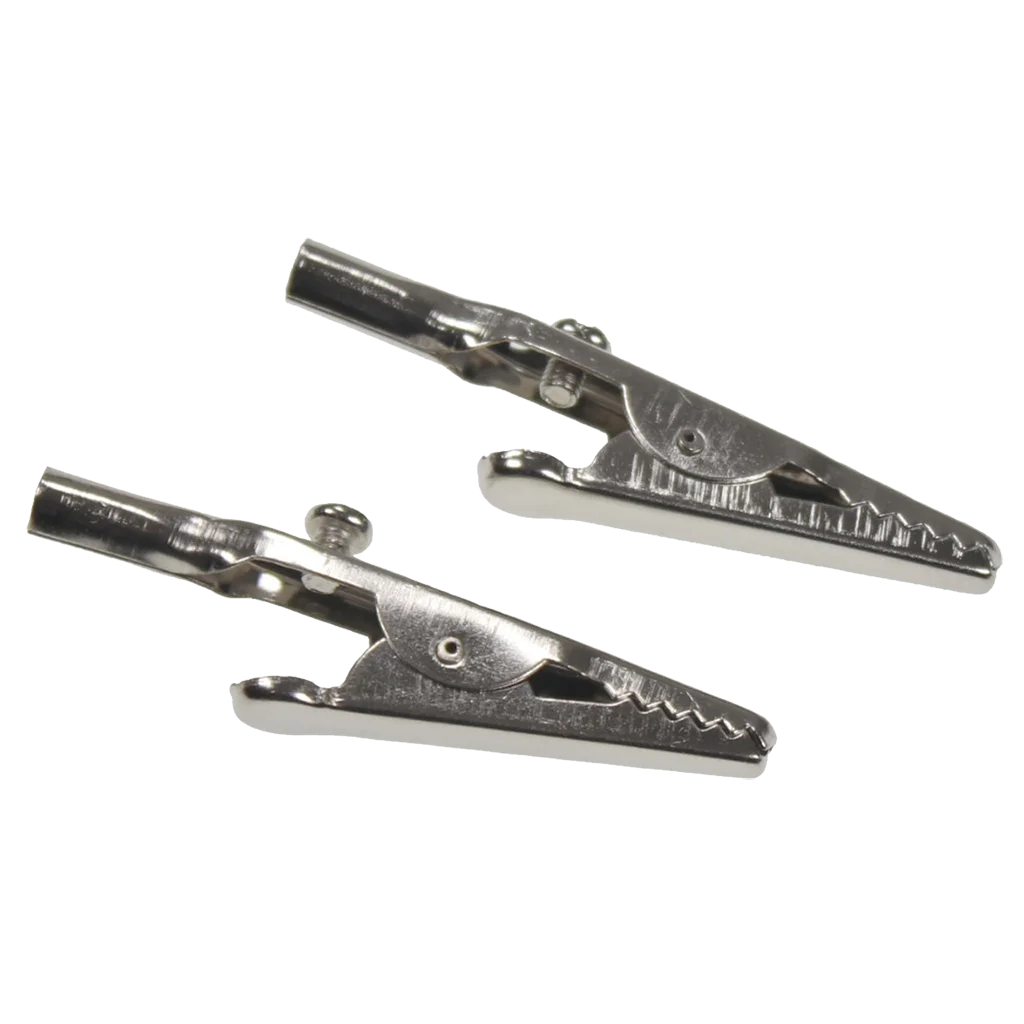 W4 5A Crocodile Clips (2 pack) 37517