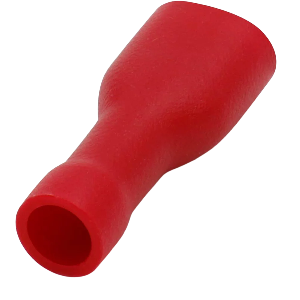 W4 6.35mm Push-On Terminal Female - Red (3 pack) 37566