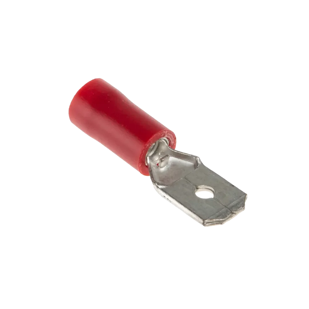 W4 6.35mm Push-On Terminal Male - Red (3 pack) 37569