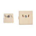 W4 12V 10A 2-Pin Flush Socket Plug 37572