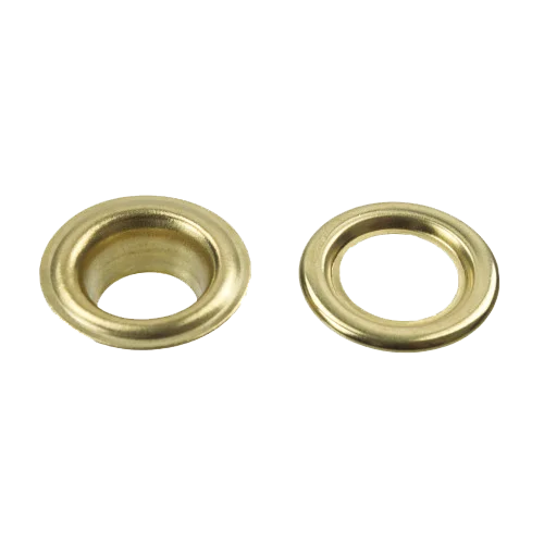 W4 1/2 (13mm) Brass Eyelets (10 pack) 37652