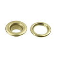 W4 3/8 (9.5mm) Brass Eyelets (20 pack) 37659