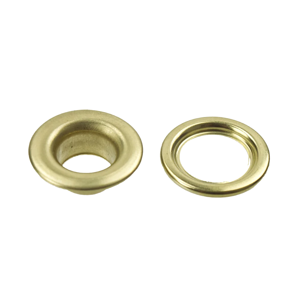 W4 3/8 (9.5mm) Brass Eyelets (20 pack) 37659