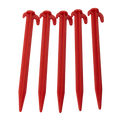 W4 8 (200mm) Plastic Tent Peg (5 pack) 37670