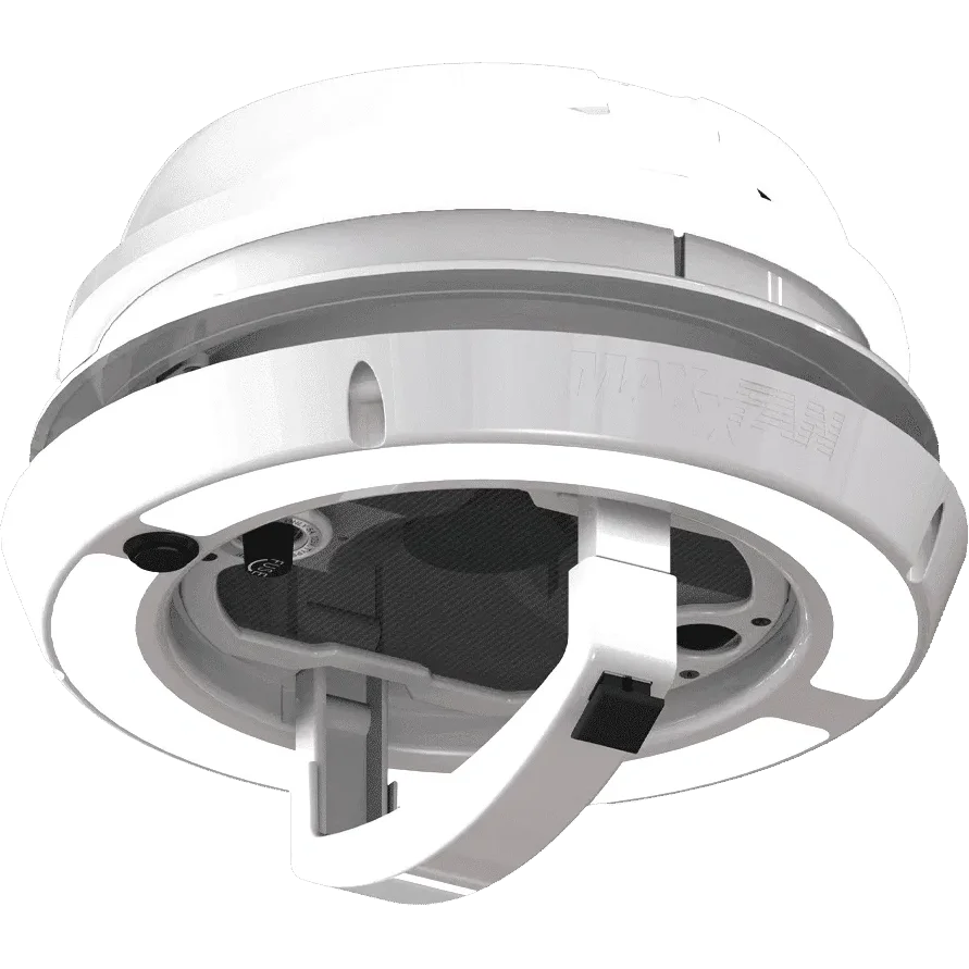 MaxxFan Dome Plus with LED - White