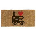 Reimo I Love My Motorhome Coconut Door Mat