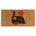 Reimo I Love My Caravan Coconut Door Mat