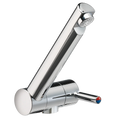 Trend A Mixer Water tap with 25cm UniQuick pipe with push-fit ends & 27mm hole