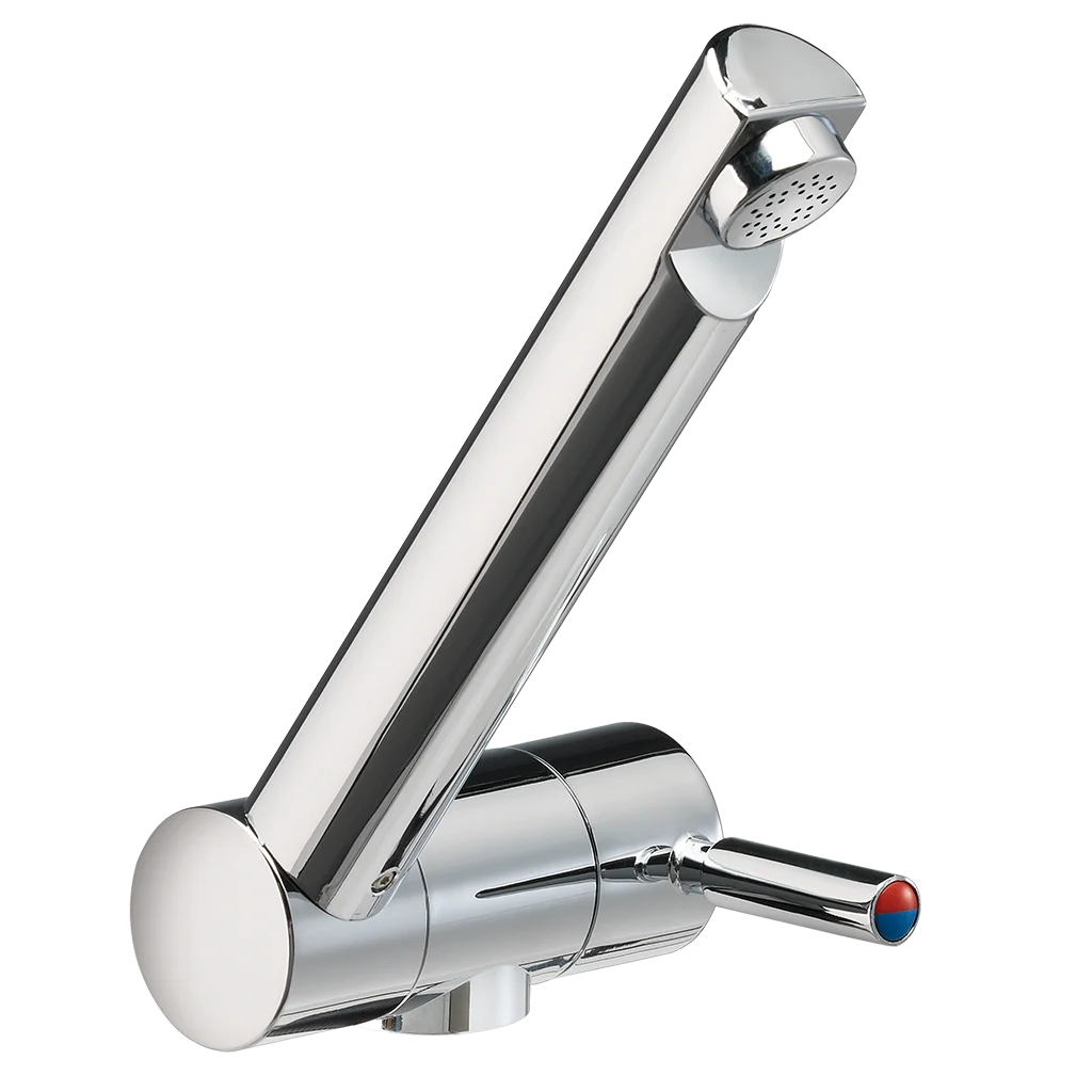 Trend A Mixer Water tap with 25cm UniQuick pipe with push-fit ends & 27mm hole
