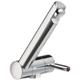 Trend A Mixer Water tap with 25cm flexi hose with barbed ends & 33mm hole
