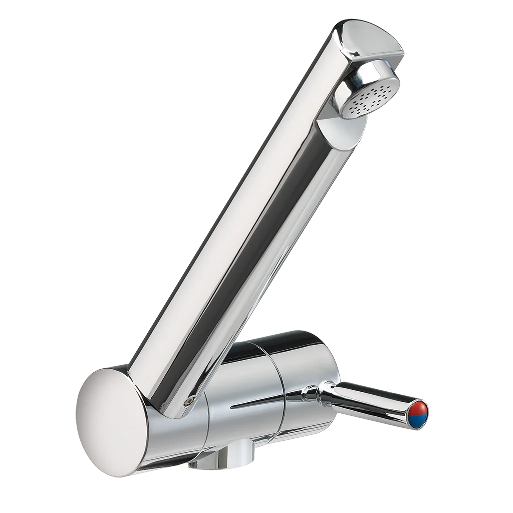 Trend A Mixer  Water tap with 25cm UniQuick pipe with push-fit ends and 33mm hole
