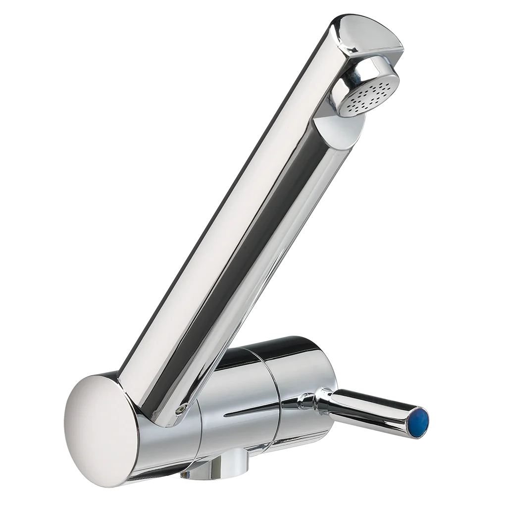 Trend A Cold Water tap with 25cm UniQuick pipe with push-fit ends & 27mm hole