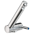 Trend A Cold Water tap with 25cm UniQuick pipe with push-fit ends & 33mm hole