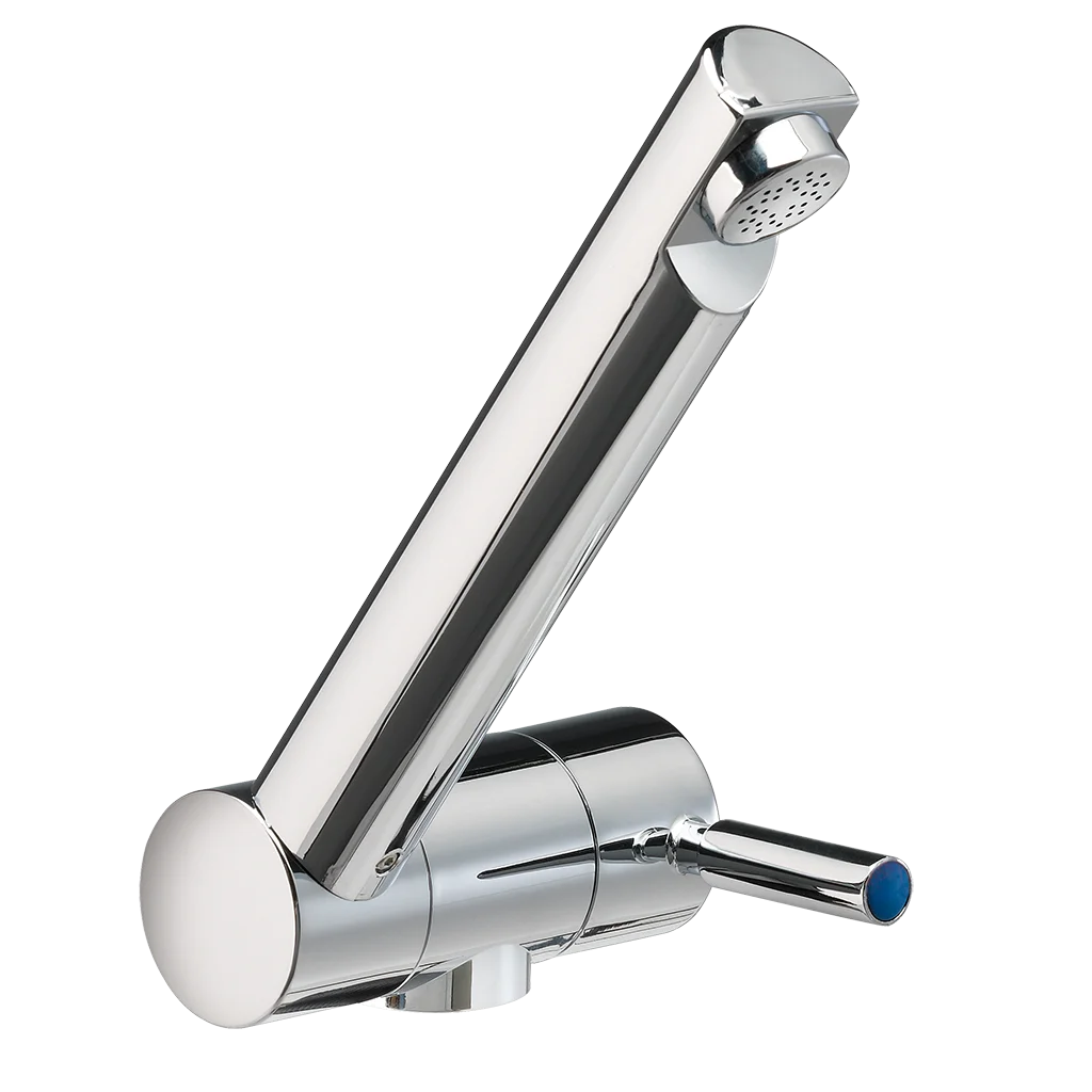 Trend A Cold Water tap with 25cm UniQuick pipe with push-fit ends & 33mm hole