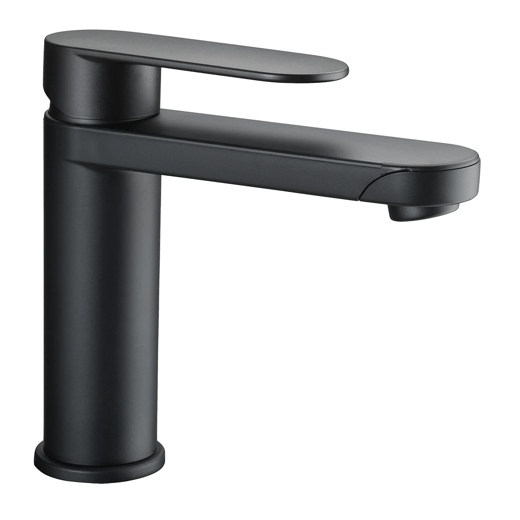 Reich Linnea K black with 25cm UniQuick pipe with push-fit fittings and 33mm hole size