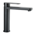 Reich Linnea L black with 25cm UniQuick pipe with push-fit fittings and 33mm hole size