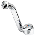 Samba Mixer Water tap with 25cm flexi hose with barbed ends and 33mm hole size