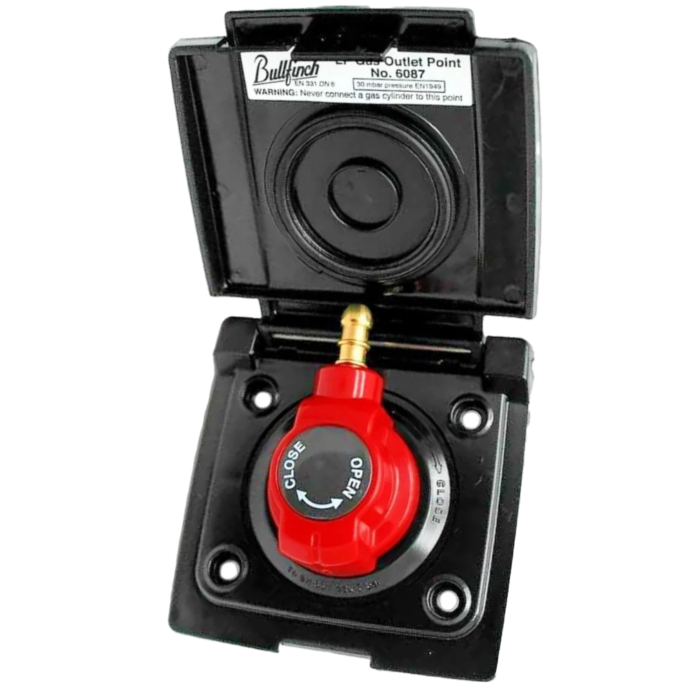 Bullfinch BBQ Gas Point - Black