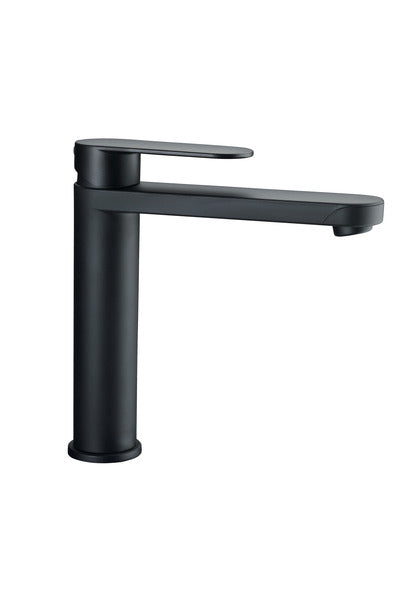 Reich Linnea L Kitchen Tap Black with 25cm Uniquick pipe (568-803000CSKM)