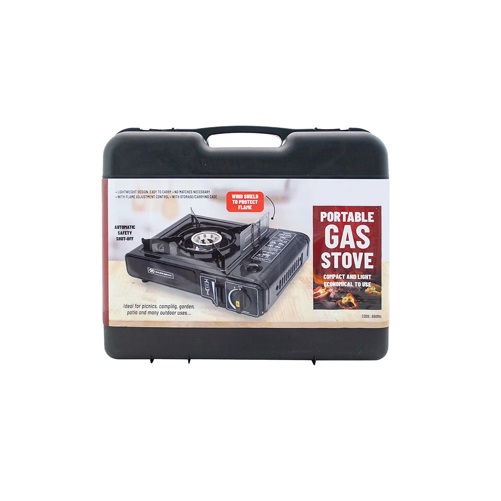 Portable Gas Stove with Auto Safety Shut Off (66091c)