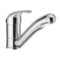 Mixer faucet ceramic KAMA 33mm plus push fit (Chrome)