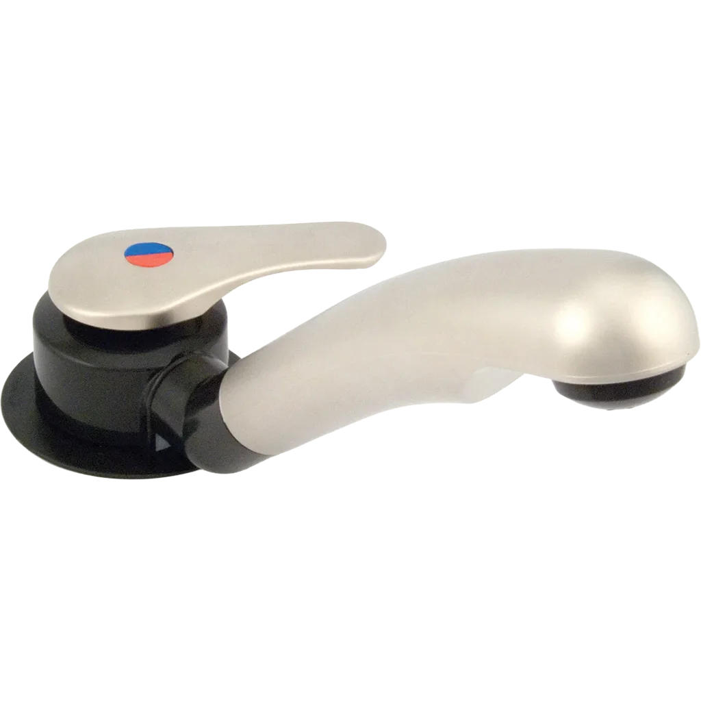 Reich Twist Right Hand Single Lever Mixer Tap - Nickel Finish (675041010dpR9Q)