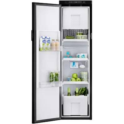 Thetford N4142E+ 142L LED Slim Line Black Absorption Fridge Freezer