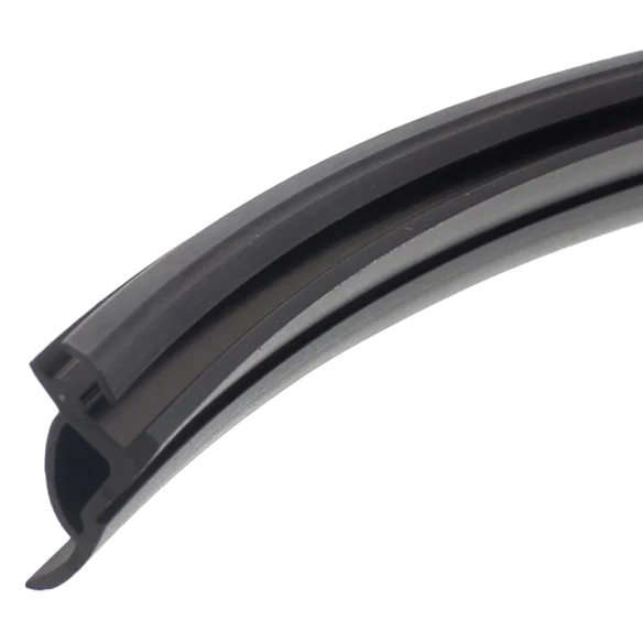 Hartal Rubber Door Seal Black (per metre)