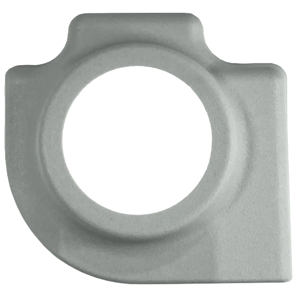 Hartal Light Grey Lower Door Bolt Cover