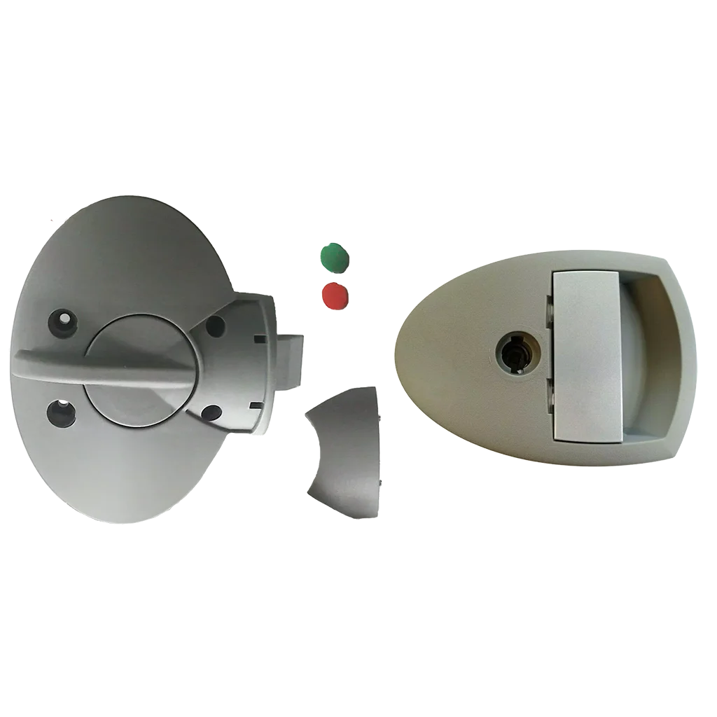 Hartal TriMark R/H Complete Lock, Grey, suits West Alloy
