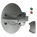 Hartal TriMark Left Hand Inner Lock, Grey, suits West Alloy