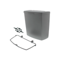 Hartal 3 Piece Door Bin Set -Traffic Grey