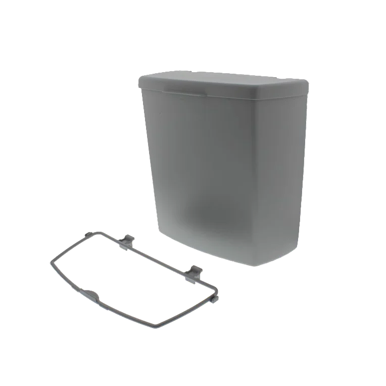 Hartal 3 Piece Door Bin Set - Traffic Grey (No fittings)