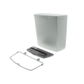 Hartal 5 Piece Door Bin Set - Light Grey