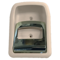 Hartal Inner Door Handle, Mocca with Chrome Handle