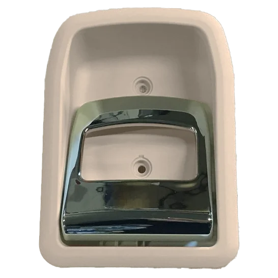 Hartal Inner Door Handle, Mocca with Chrome Handle