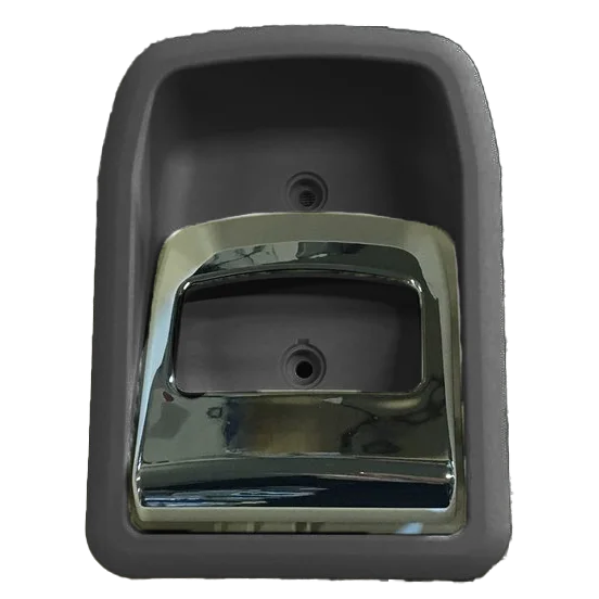 Hartal Inner Door Handle, Black with Chrome Handle