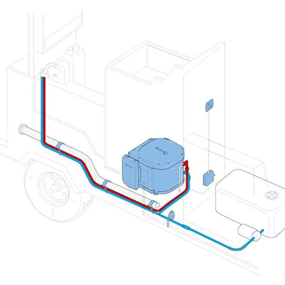 Truma Ultrastore Rapide GE Boiler Standard fittings