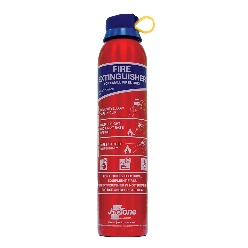 Jactone 950g BC Powder Red Aerosol Fire Extinguisher