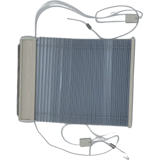 Hartal Blind without guiding profiles - Beige/White