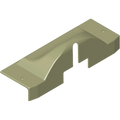 Hartal Exterior Door Lock Cover - Cream (81.3213.7501)