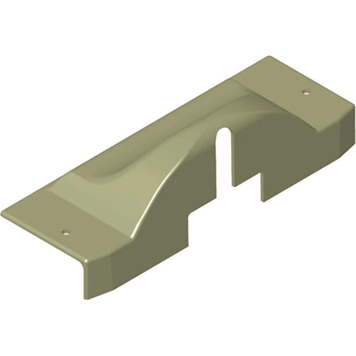 Hartal Exterior Door Lock Cover - Cream (81.3213.7501)