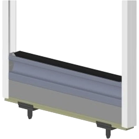 Hartal Entrance Door Pleated Blind for XXL Door